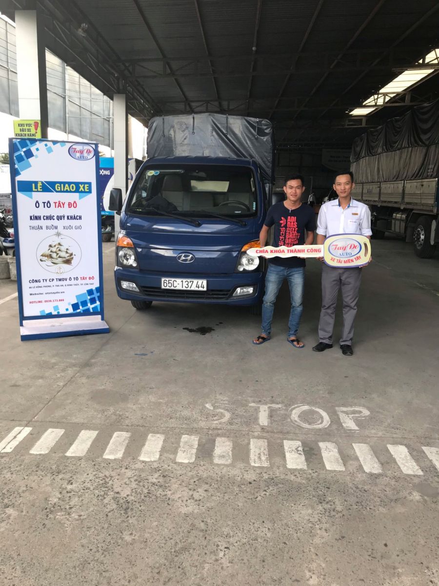 Anh Nam ở Vĩnh Long đã quyết định chọn mua xe tải Hyundai tại Đại Lý Hyundai Miền Nam.